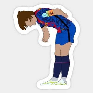 Alexia Putellas bows Camp Nou Sticker